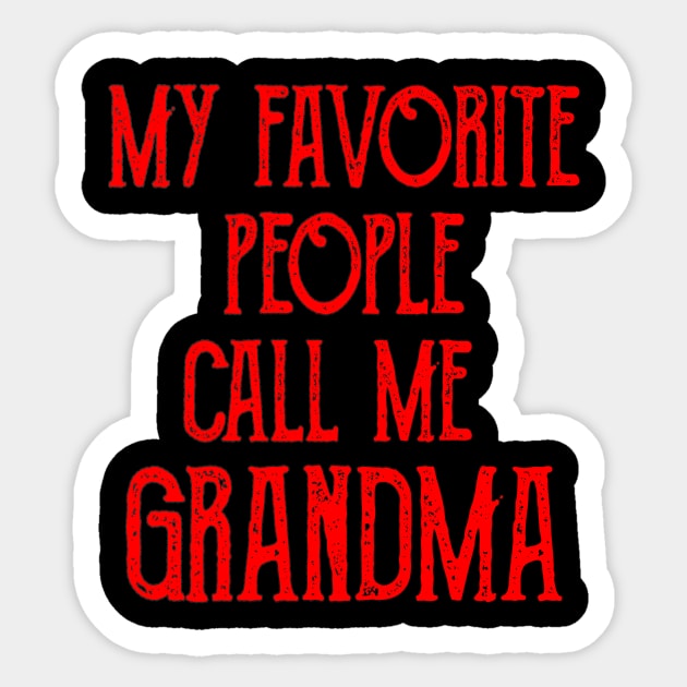 funny grandma Sticker by Motivashion19